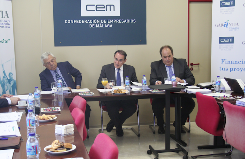 imagen de Reunión en Málaga del Consejo de Administración de Garántia SGR