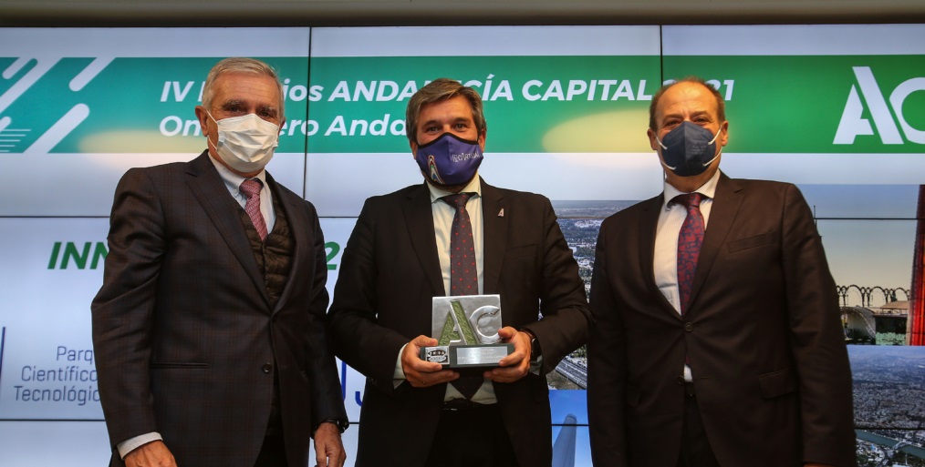 imagen de Garántia entrega al PCT Cartuja el Premio Innovación 2021 de Andalucía Capital-Onda Cero