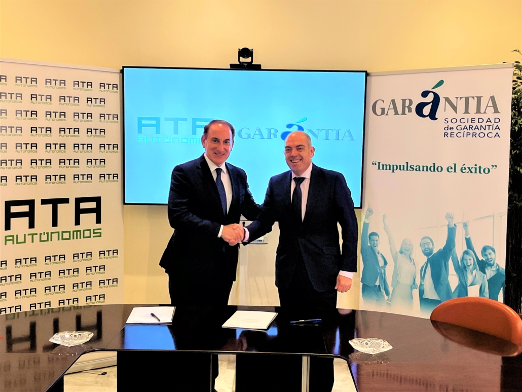 La alianza entre Garántia y ATA facilitará la financiación de autónomos andaluces