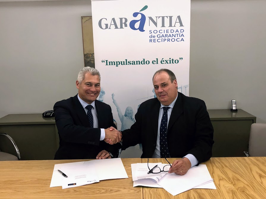 Convenio entre Garántia y Grupo Solventia para financiar a PYMES y autónomos