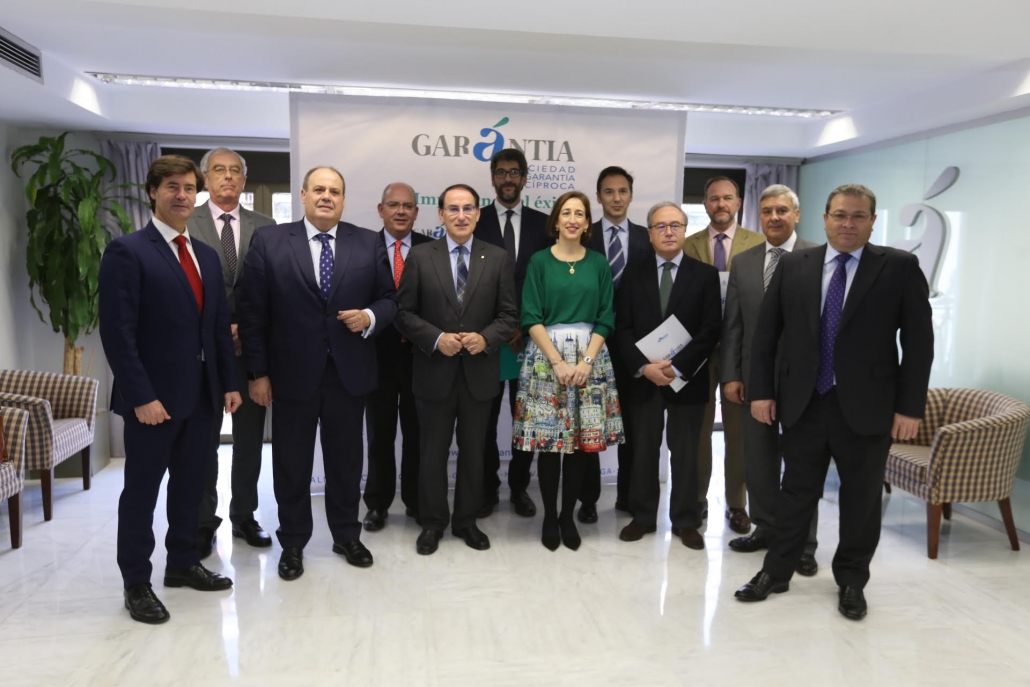Garántia SGR firma un convenio de colaboración con las ocho confederaciones de empresarios andaluzas