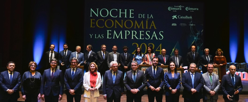 imagen de Garántia en la V Edición de la Noche de la Economía y las Empresas de la Cámara de Comercio de Sevilla