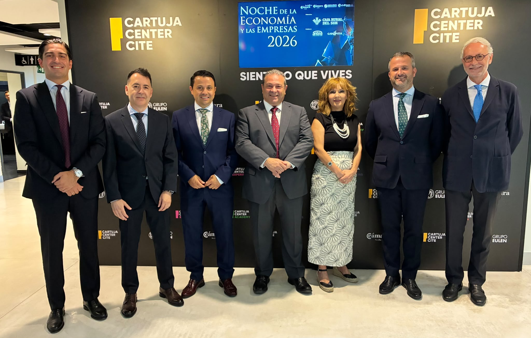 imagen de Garántia colabora un año más con la celebración de la XIII Noche de la Economía y las Empresas de la Cámara de Comercio de Sevilla