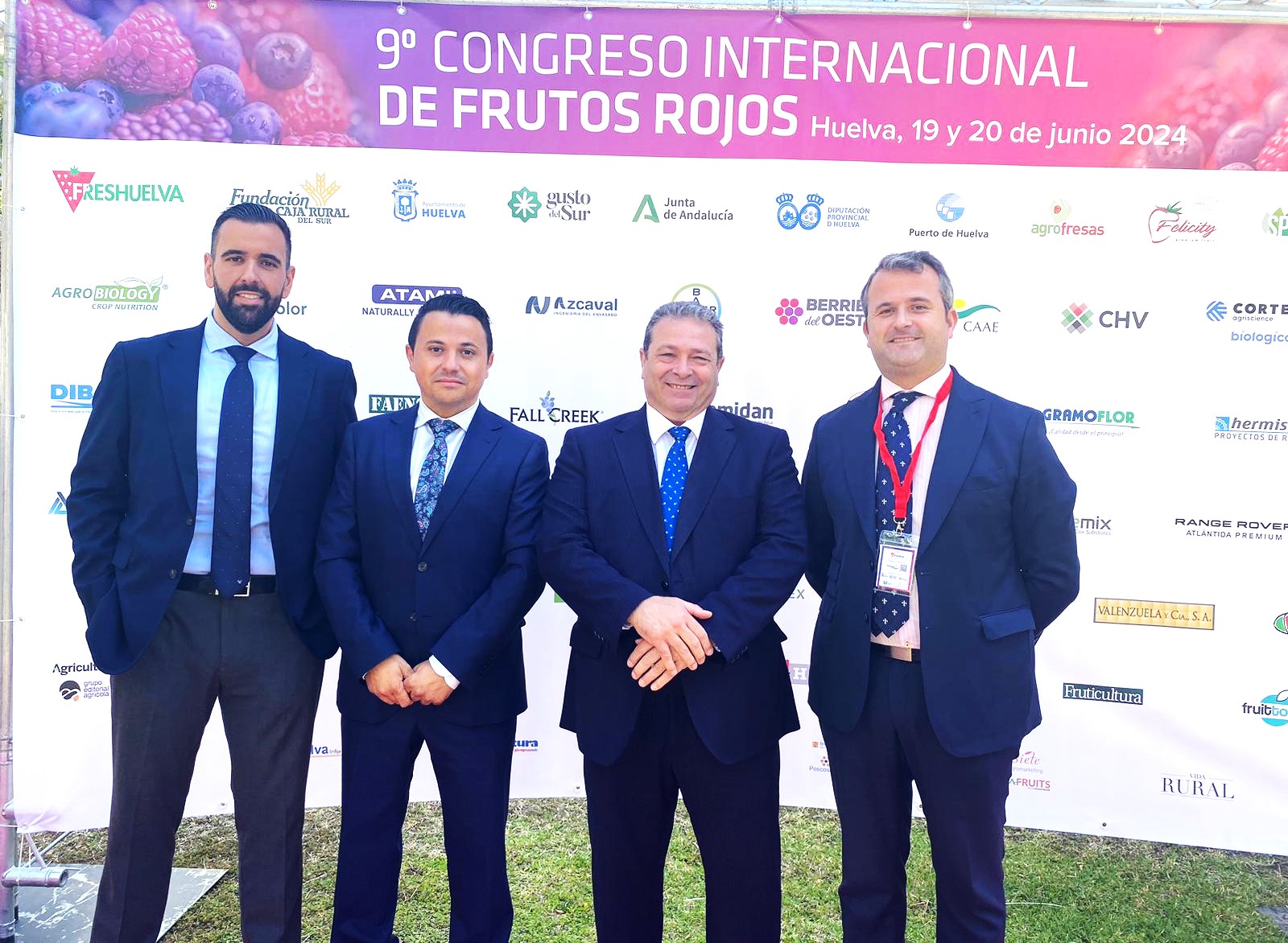imagen de Garántia en la inauguración del  IX Congreso Internacional de Frutos Rojos en Huelva