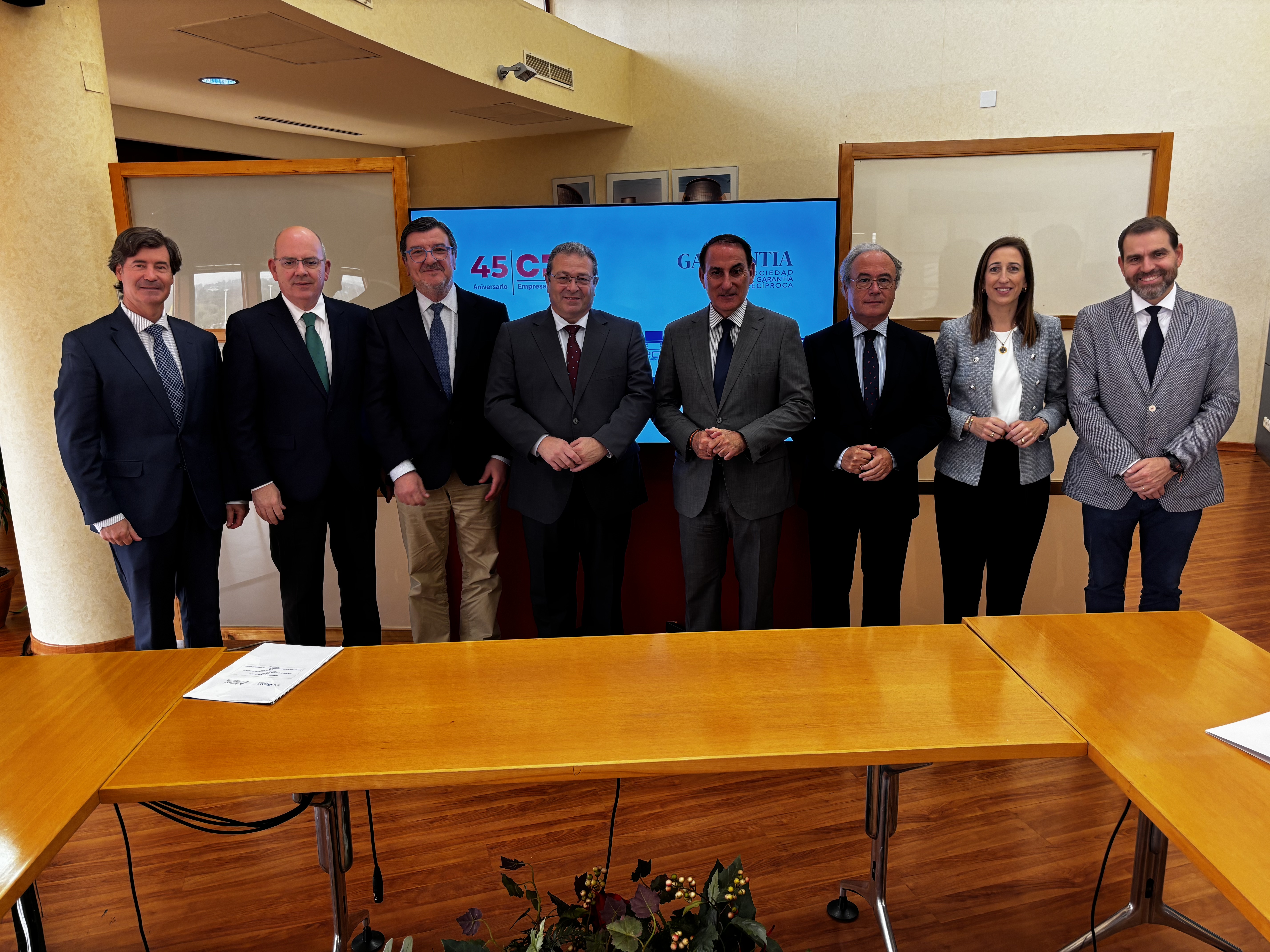 imagen de Garántia renueva su alianza con las organizaciones empresariales de Andalucía para la financiación de pymes y autónomos